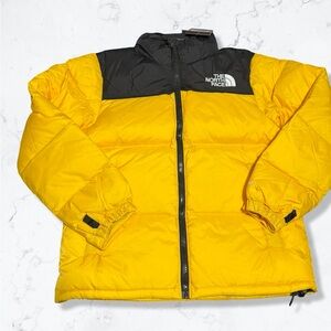 The North Face Sulphur Yellow and Black Jacket